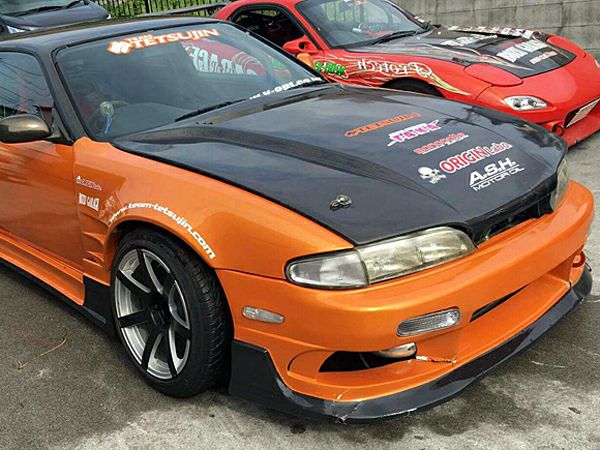 S14 前期 シルビア 純正 フロントフェンダー 左右 S14シルビア前期のフロントフェンダー50mmワイド左右｜パーツパーク