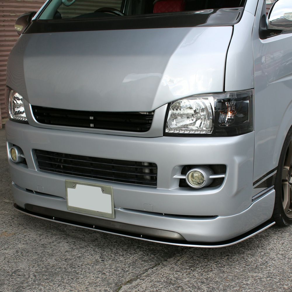 200系ハイエースのフロントアンダーパネルSP用カーボン｜パーツパーク